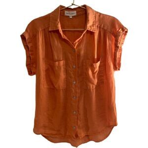 Bella Dahl Linen Button-Down Shirt